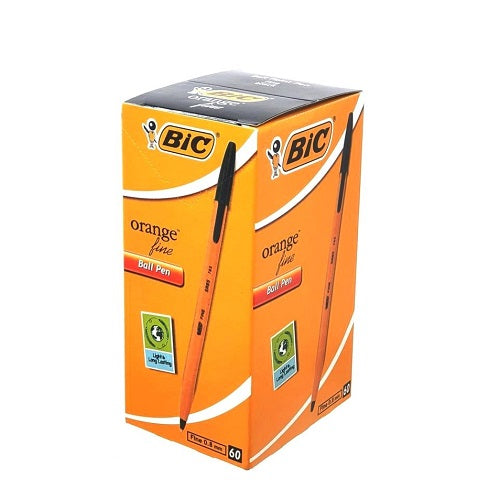 Pen Bic Orange Fine Black Bx-60