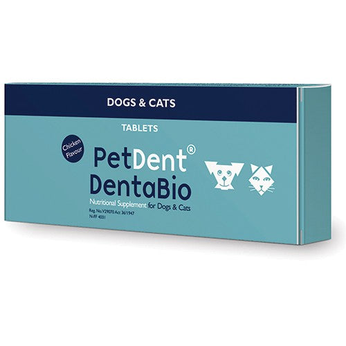 Petdent Dentabio 30 Tablets