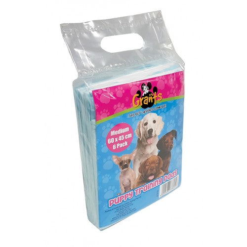 Puppy Training Pads 600 X 450mm 6 Pack