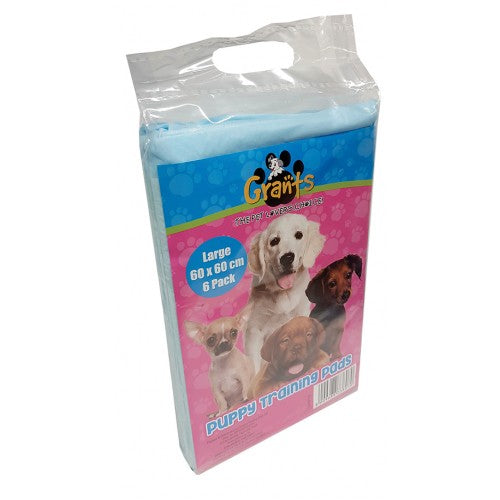 Puppy Training Pads 600X600mm 6 Pack