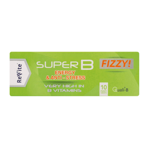 Revite Super B Energy Fizzy Tablets 10