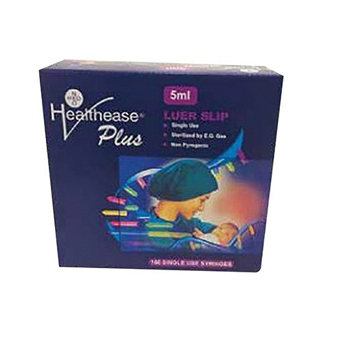 Syringe 3ml 3 Part With Needle 21Gx1.5" Healthease