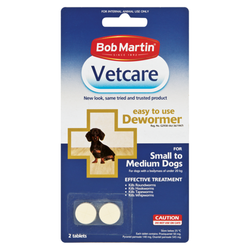 Vetcare Wormer For Small/Medium Dog