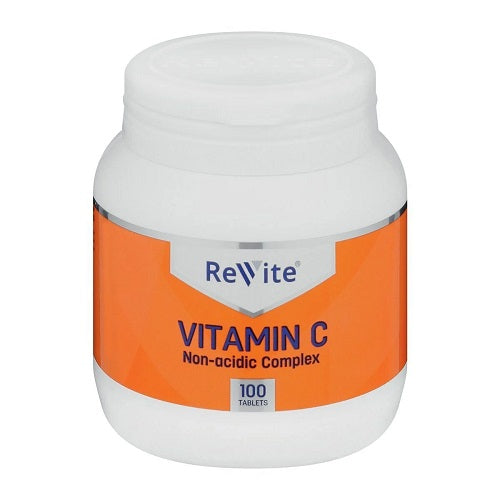 Vit-C Non-Acid 250mg 100 Tablets Revite
