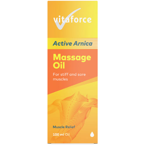 Vitaforce Active Arnica Massage Oil 100ml