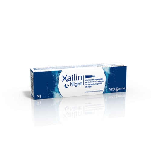Xailin Night Lubricant Eye Ointment 5g Preservative free Cura Pharm Xailin Night Lubricant Eye Ointment 5g Preservative free Cura Pharm