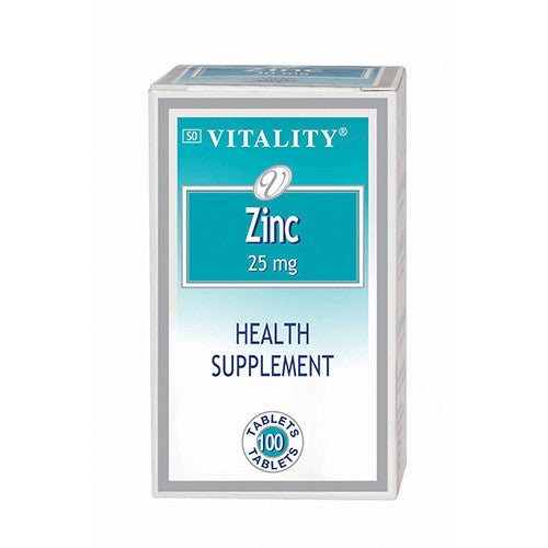 Zinc Vitality 100 Tablets