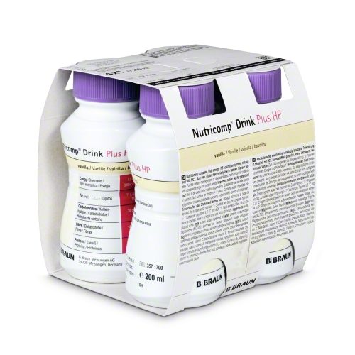 NutriComp Drink Plus HP Vanilla 4X200ml