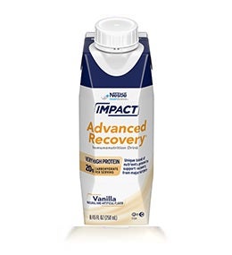 Impact Advance Recovery 250ml Vanilla pack of 10