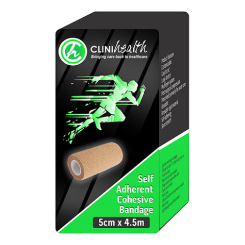 Cohesive Bandage Self Adhesive Clinihealth
