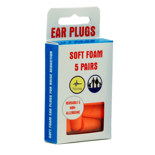 Cirrus Econo Soft Foam Ear Plugs 5 Pairs