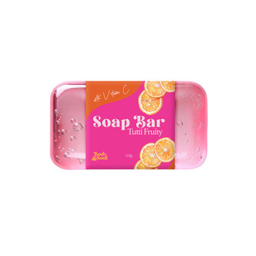 Body & Soul Tutti Frutti Glycerine Soap 175g