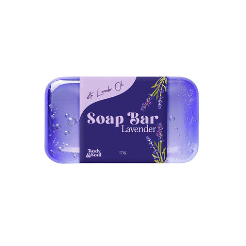 Body & Soul Lavender Glycerine Soap 175g