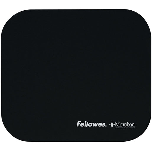 Fellowes Mousepad Black With Microban 1