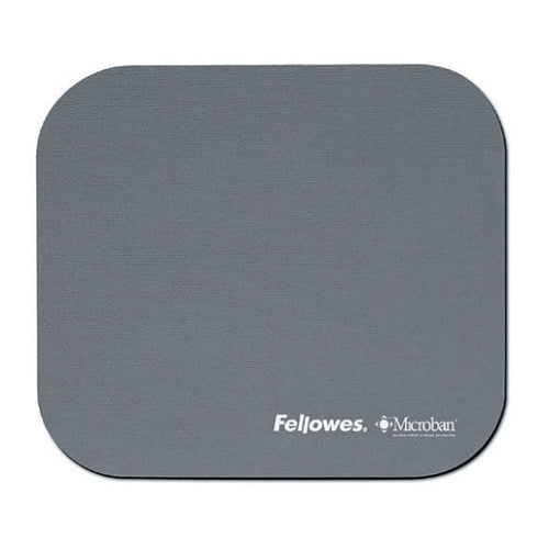Fellowes Mousepad Silver With Microban 1