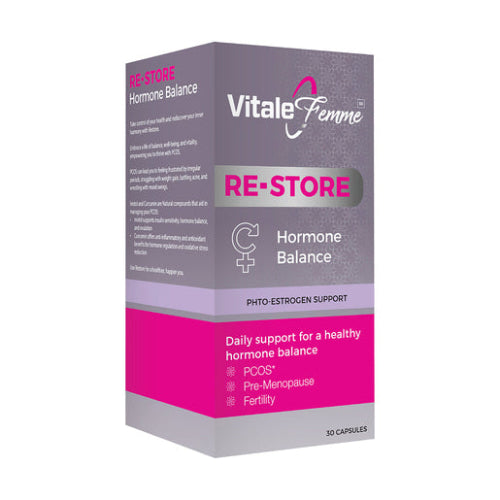 Vitalefemme Re-store Hormone Balance 30 Capsules
