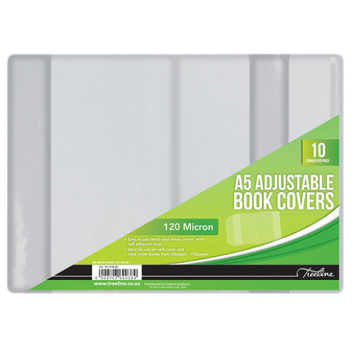 A5 Adjustable Book Covers 10's