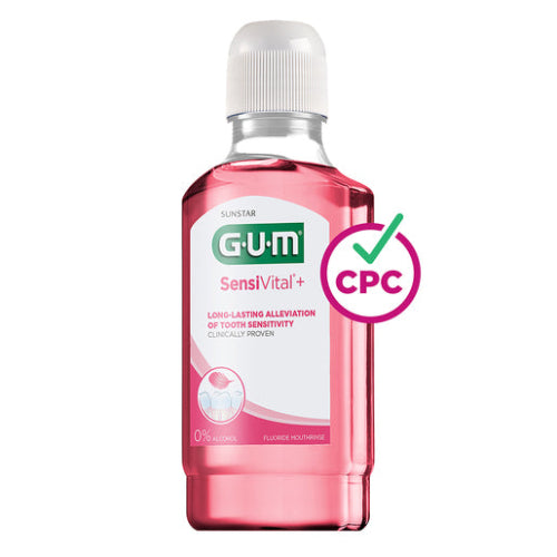 Gum Sensivital+ Mouth Rinse 300ml