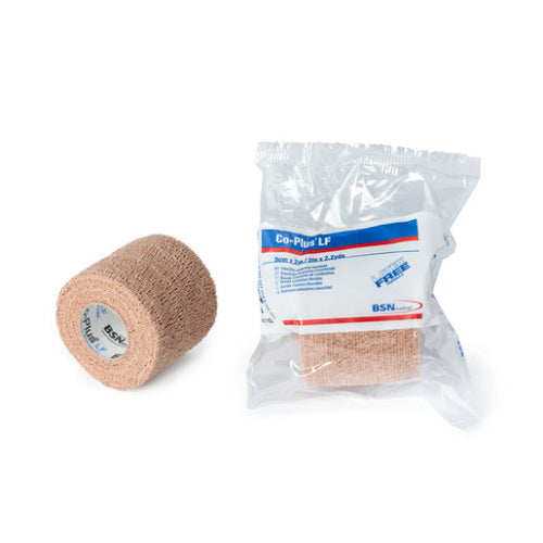 Co-plus Cohesive Bandage Tan 50mmx4.5m 1