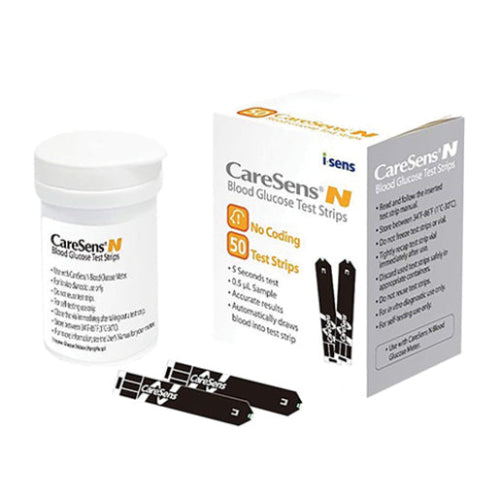 Caresens N Blood Glucose Test Strip 50s