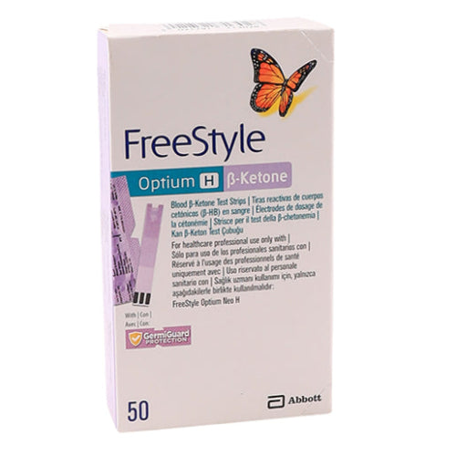 Freestyle Optium H B-Ketone Strips 50s
