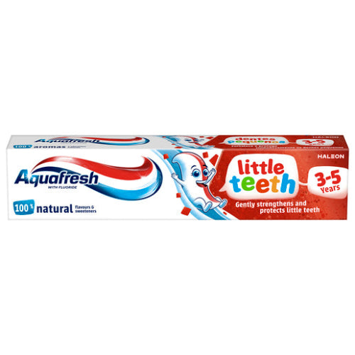 Aquafresh Little Teeth toothpaste 50ml 3-5 Years – Cura Pharm