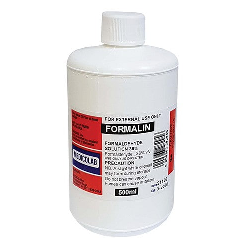Formalin 38% Solution Medicolab – Cura Pharm