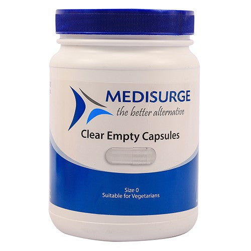 Empty Capsules Size 0 Clear
