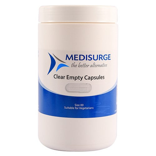Empty Capsules Size 00 Clear