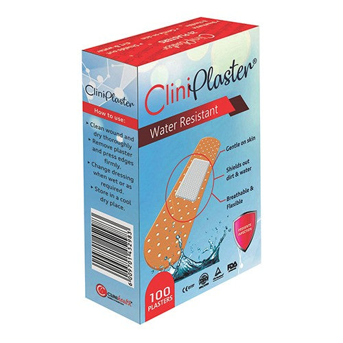 Plasters Water Resistent Clinihealth 100