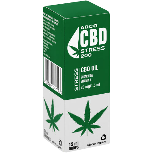 Adco Cbd Drops Stress 15ml