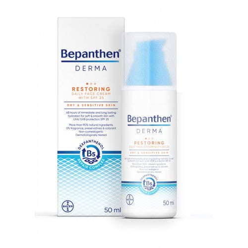 Bepanthen Restore Face Cream SPF25 50ml