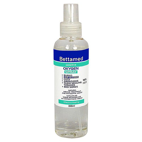 O2 Spray Bettamed Oxygen Spray 200ml – Cura Pharm