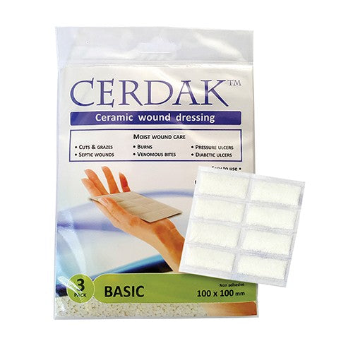 Cerdak Basic 10X10cm 3 Per Pack
