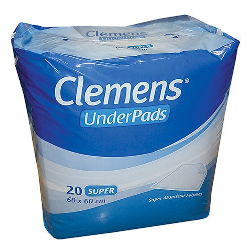 Clemens Underpads Super 20