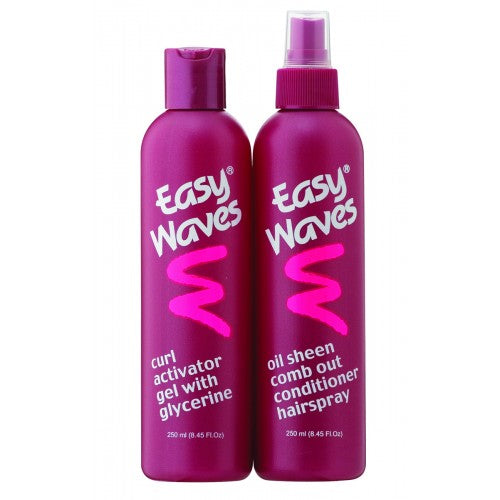 Easy Waves Curl Activator Gel & Conditioner 2X250ml