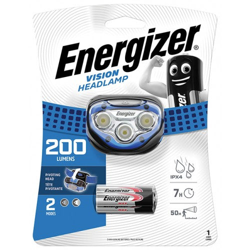 Energizer Vision Headlight 200 Lumens