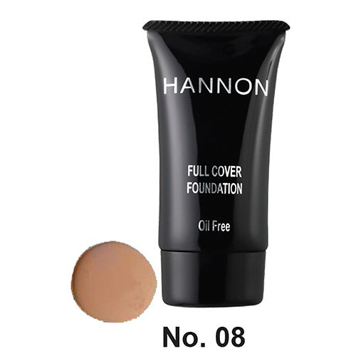 Hannon Full Cover Liquidu Foundation No.8