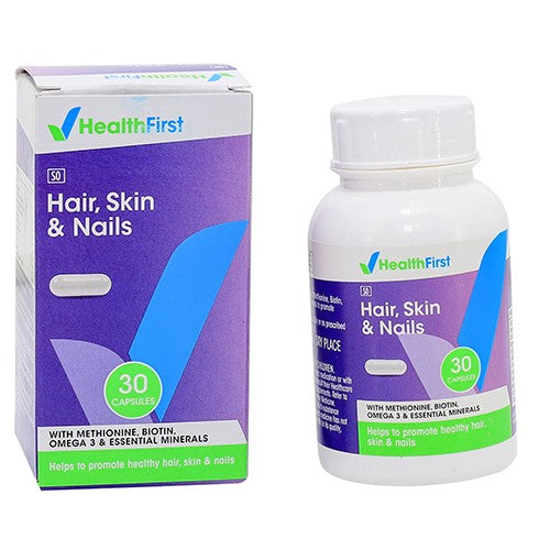 Health First Hair Skin & Nails Capsules 30