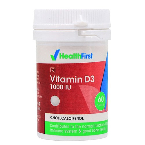 Health First Vitamin D3 1000Iu Tablets 60