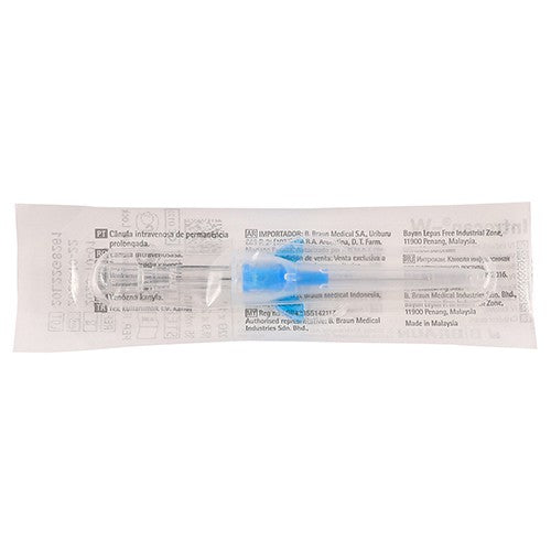 Introcan With Wings FEP 22Gx25mm Blue 1