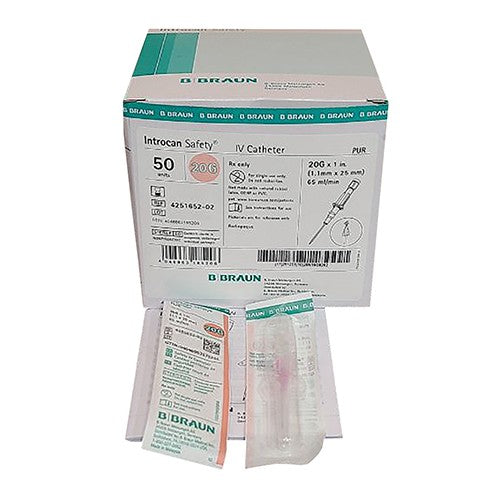 Introcan Safety FEP 20Gx32mm Pink 1