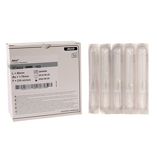 Jelco Radiopaque 16G Grey 50