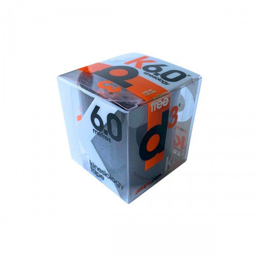 Kinesiology Tape D3 Black 7.5cmx6m 1