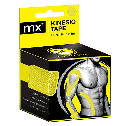 Kinesio Tape Mx Yellow 5cmx5m 1