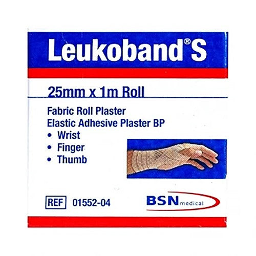 Leukoband S 25mmx1m Elastic Adhesive Bandage Roll 1
