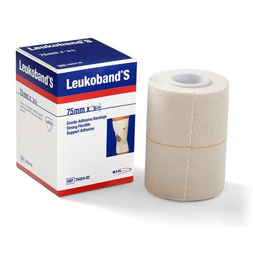Leukoband S 75mmx4.5m Elastic Adhesive Bandage 1