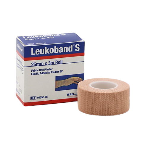 Leukoband S 25mmx3m Elastic Adhesive Bandage Roll 1 Cura Pharm