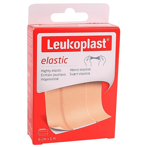 Leukoplast Elastic 6cmx1m Tan 1