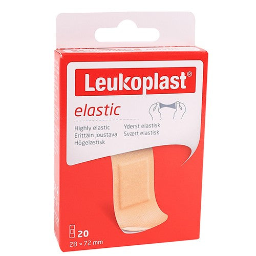 Leukoplast Elastic Tan 25X72mm 10